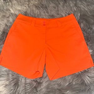 Orange Nike Golf Tour Performance Women’s Shorts | Size 4